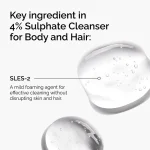 Sulphate 4% Cleanser for Body and Hair - Image 3